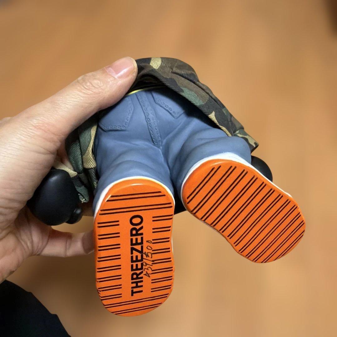 鳥山あきら　迷彩柄 ガスマスクフィギュア 000