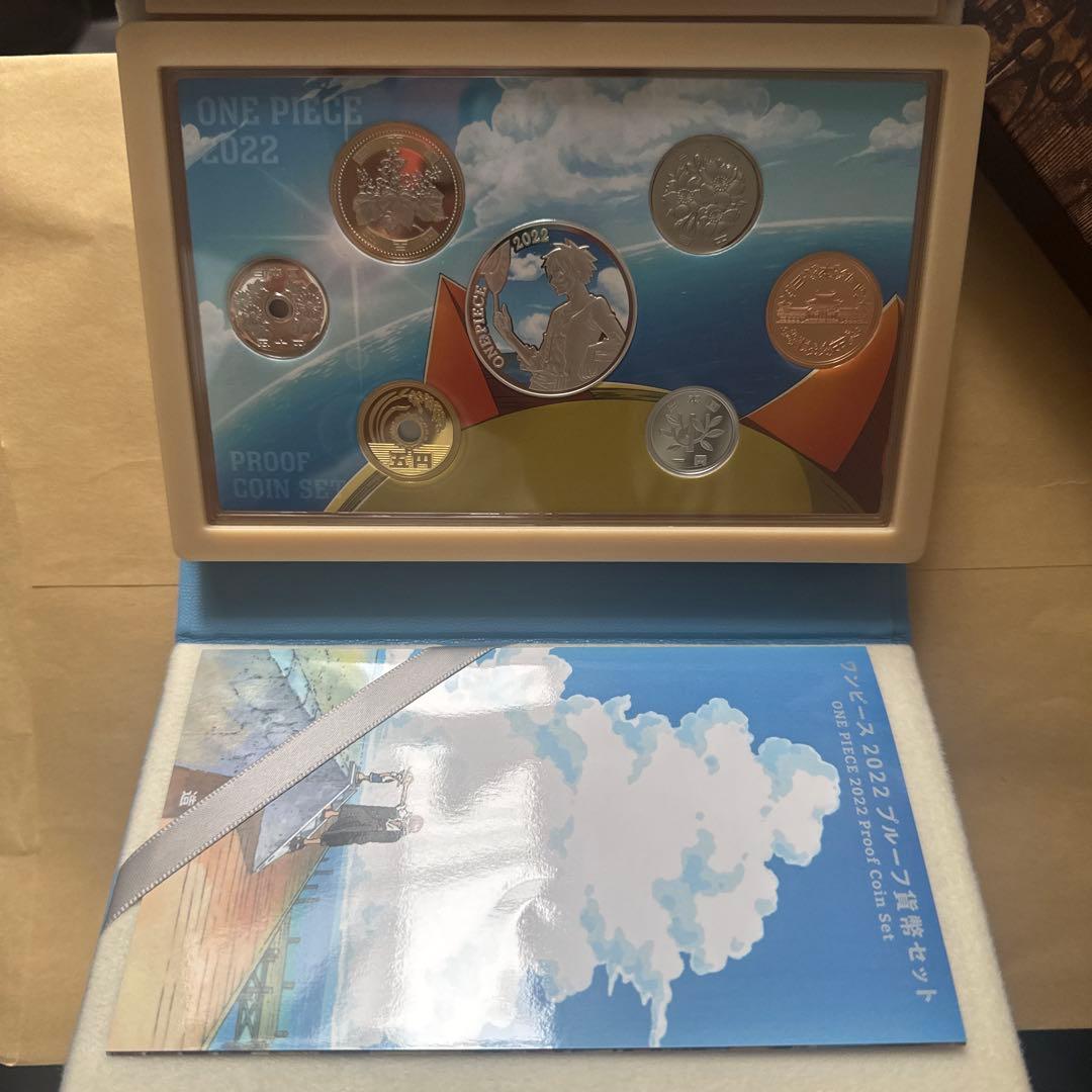 【新品】ONE PIECE ワンピース　2022 プルーフ貨幣セット