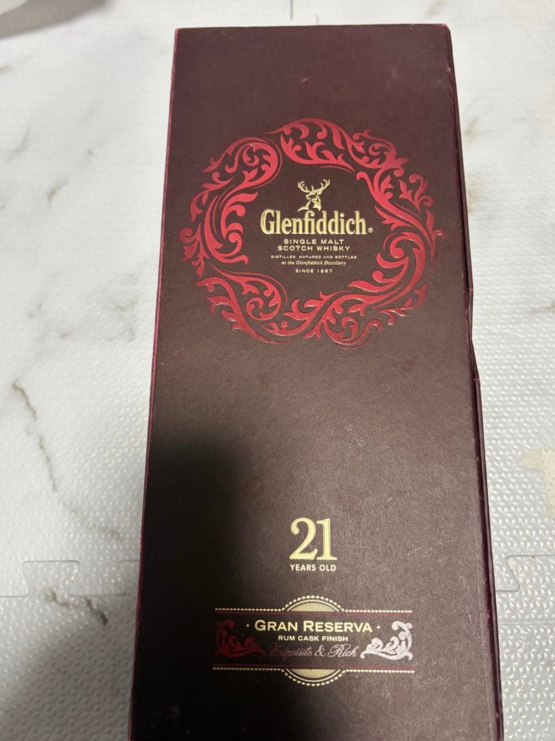 グレンフィディック21年 グランレゼルヴァ 新品未開封