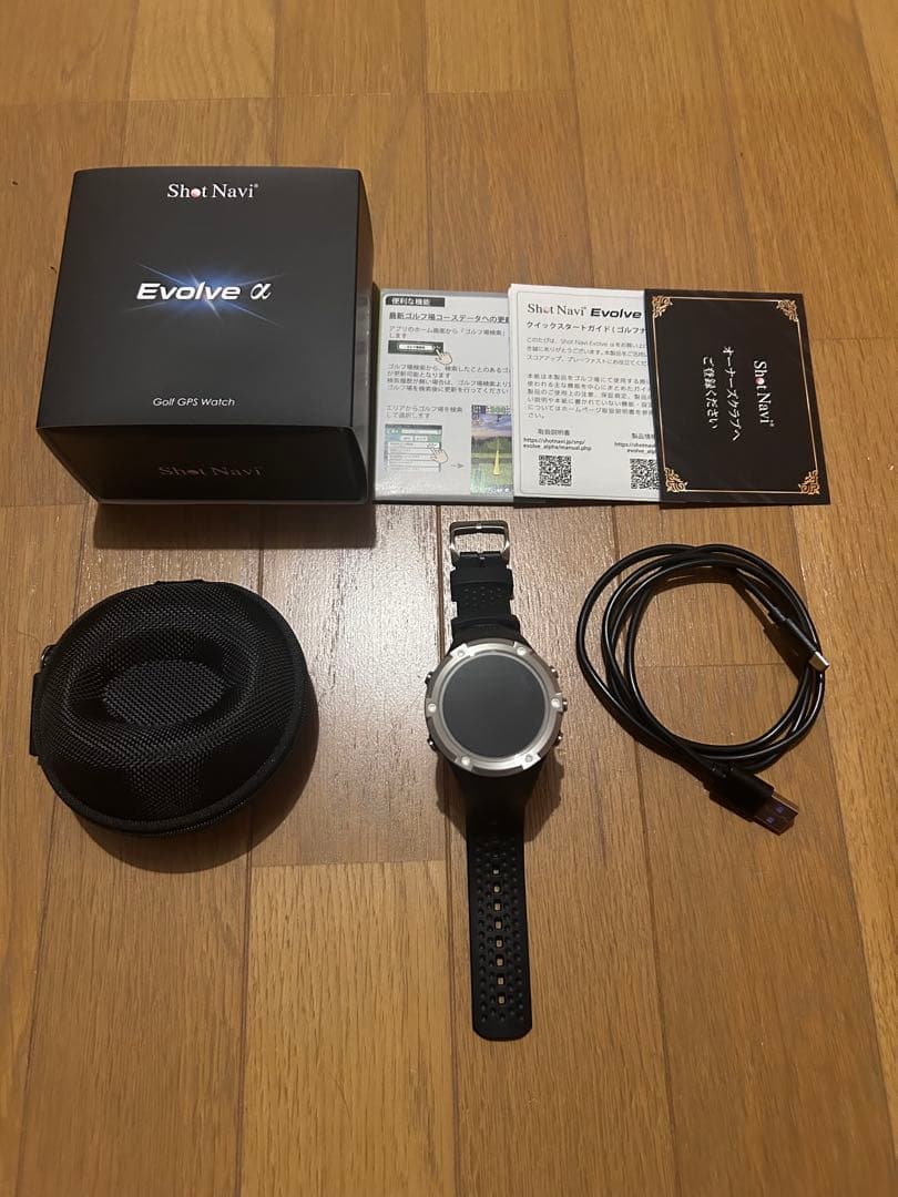 Shot Navi Evolve α 腕時計型GPSゴルフナビ