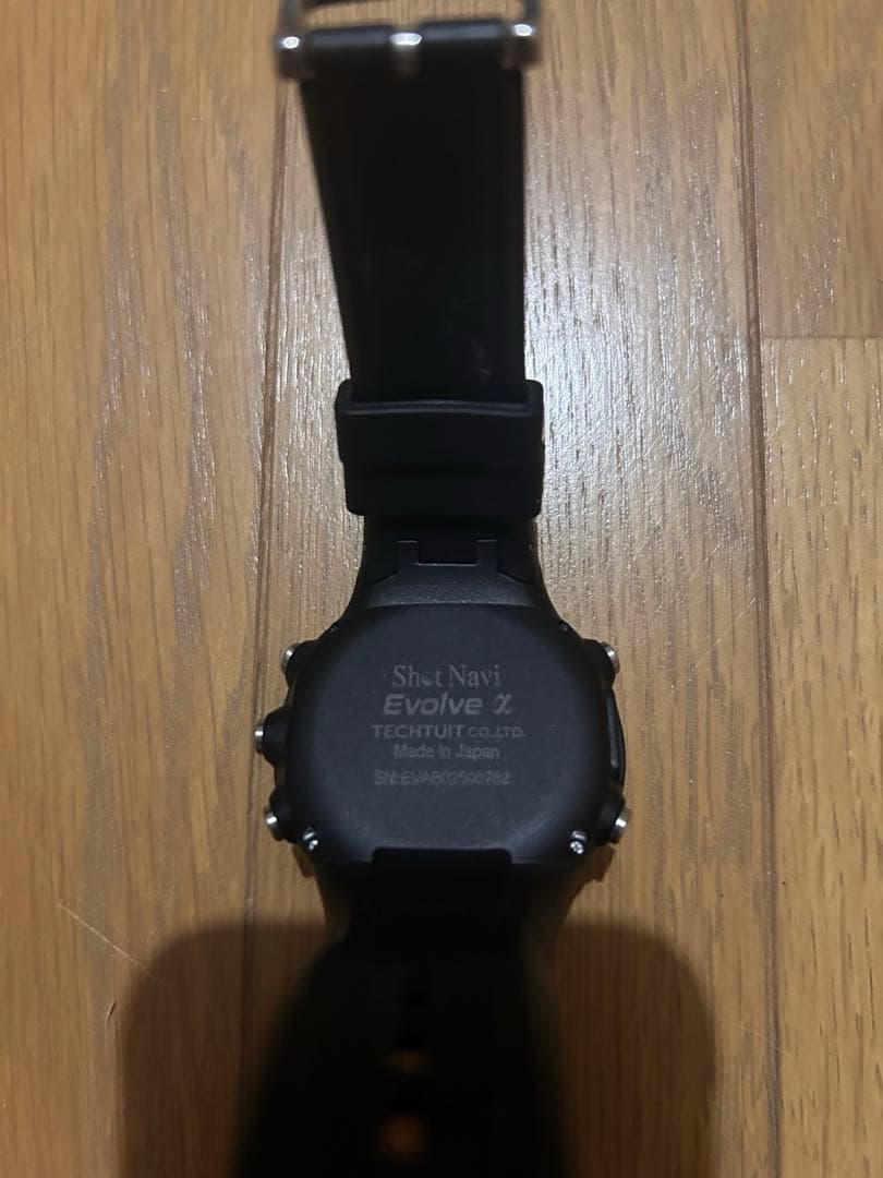Shot Navi Evolve α 腕時計型GPSゴルフナビ