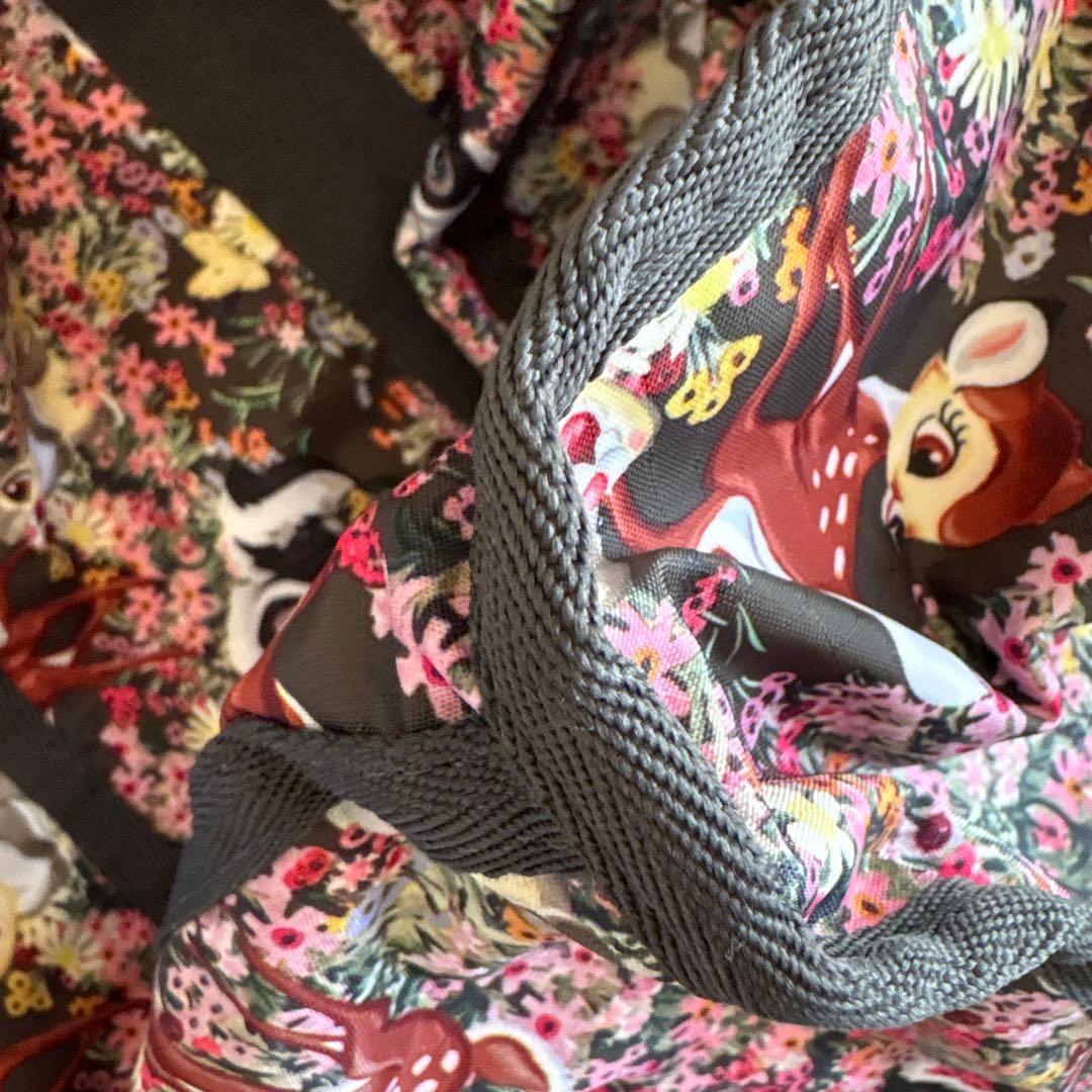 LeSportsac. バンビ柄　ボストンバッグ 約縦37x横50xマチ23
