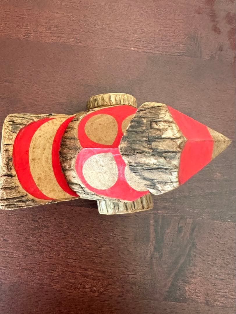 きしまやま 一刀彫 きやあつぐろ 鳥 工芸 民芸 郷土土産