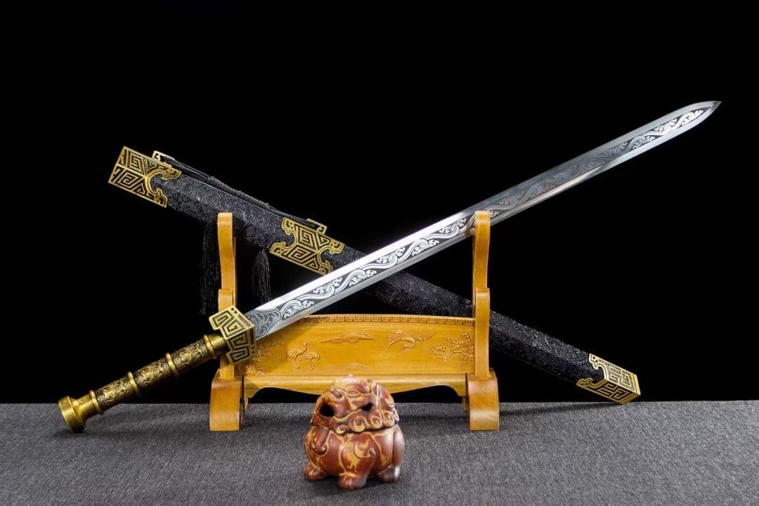 秦雲漢剣-高性能マンガン鋼 古兵器 武具　刀装具　日本刀　模造刀 居合刀