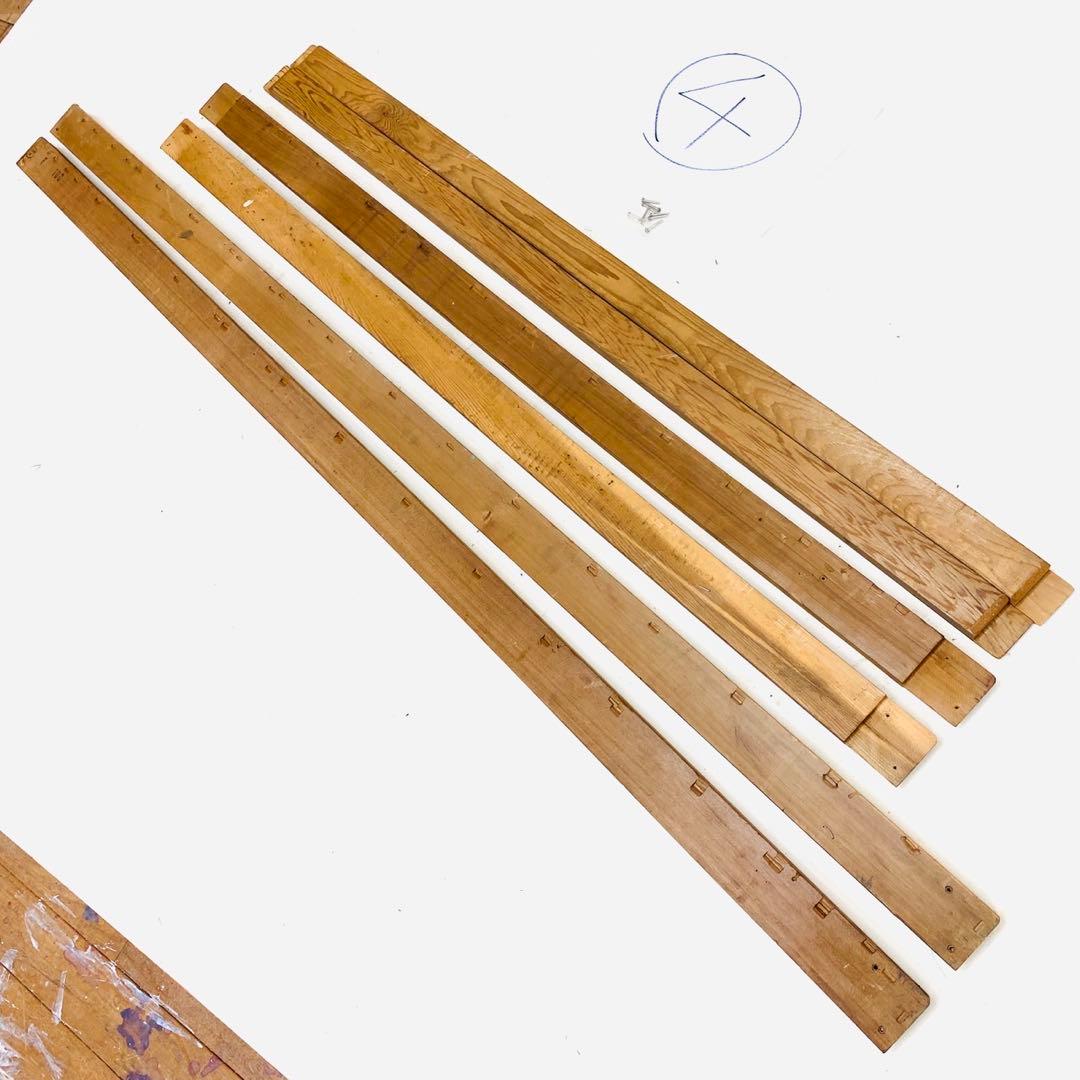 絵画用 木枠 キャンバス枠 F100号 杉材 KISO刻印 良品 送料込み ④