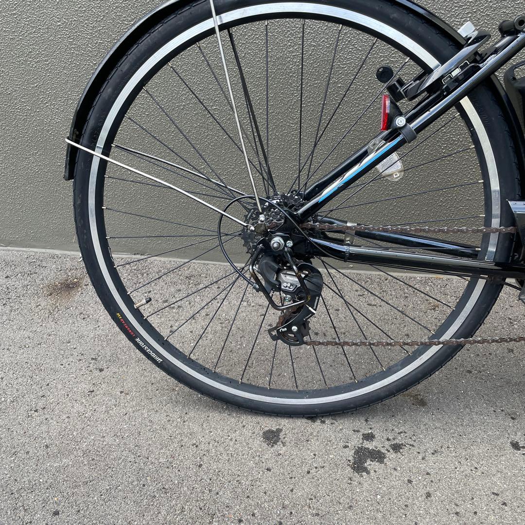 BRIDGESTONE 電動アシスト自転車 スポーツタイプ 黒 B400