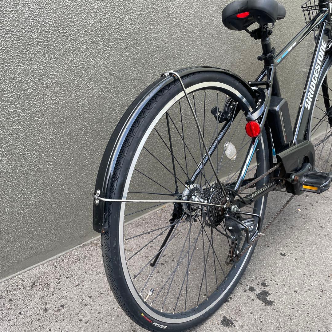 BRIDGESTONE 電動アシスト自転車 スポーツタイプ 黒 B400