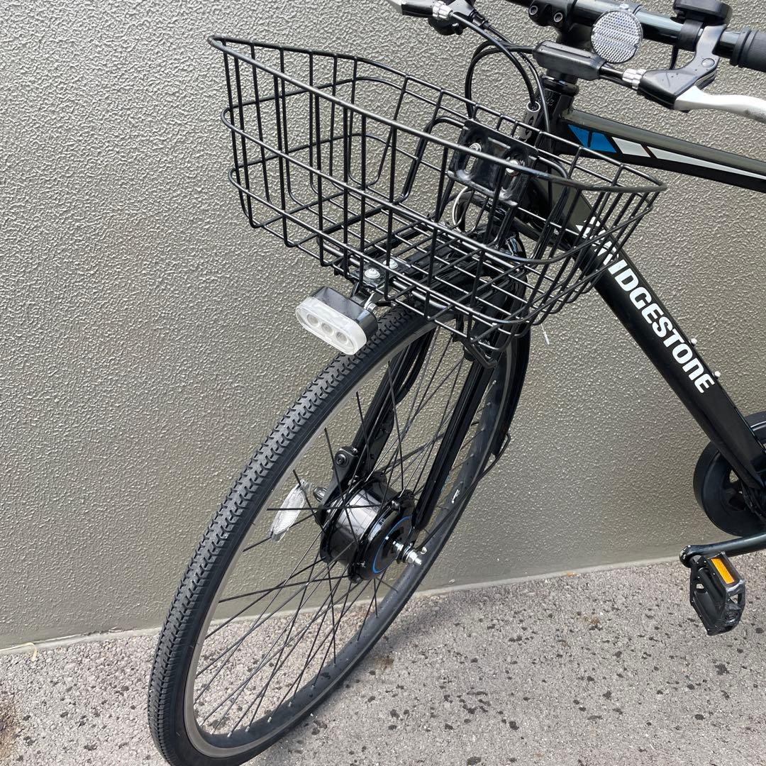 BRIDGESTONE 電動アシスト自転車 スポーツタイプ 黒 B400