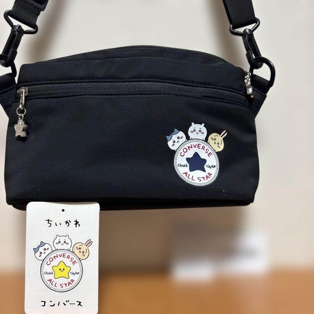 ちいかわ　converse コンバース　ミニショルダーバッグ