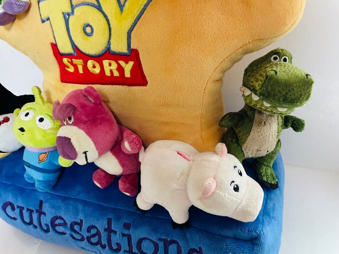 入手困難　トイ・ストーリー　ぬいぐるみ　集合　ウッディ　エイリアン　ミニ　レア