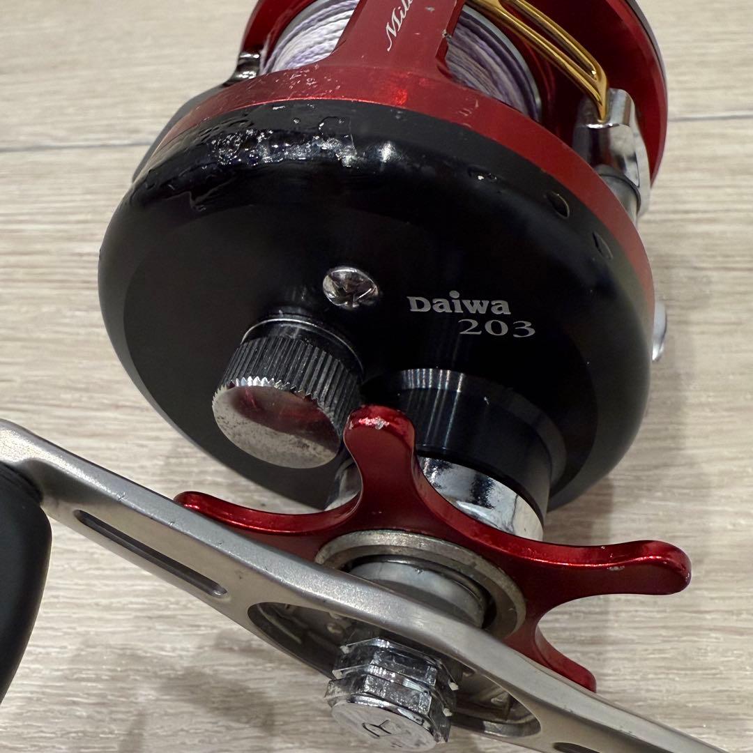 【希少】DAIWA ダイワ ベイトリール ミリオネア SW 203　日本製
