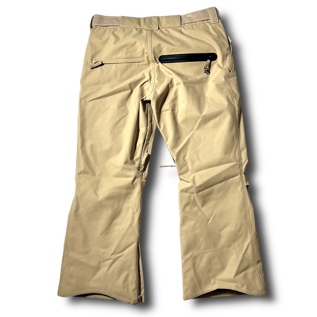 パーリーゲイツ 定3.9万 防汚防水防風 ストレッチ スノーウェア L ベージュ