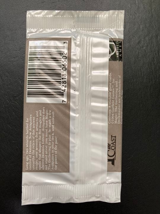 貴重【MTG】アンティキティー 未開封 ブースターパック Antiquities