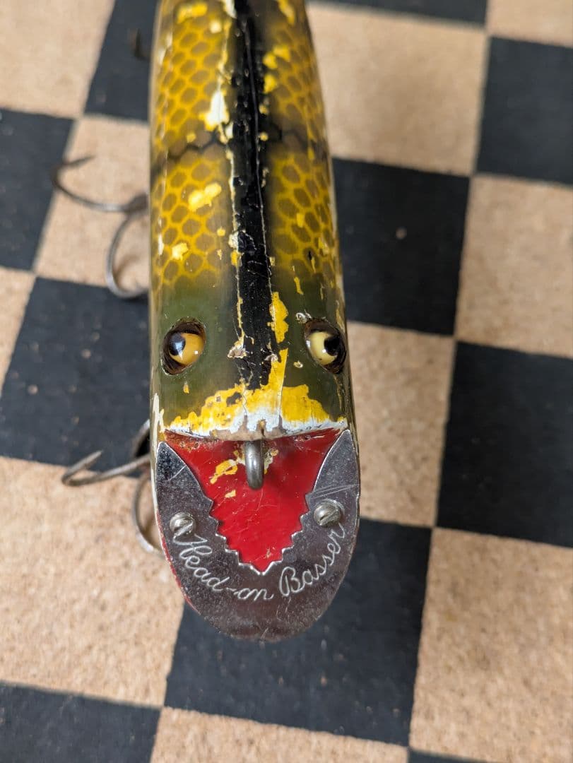 ルアー・フライ 1324.HEDDON Head-on Basser