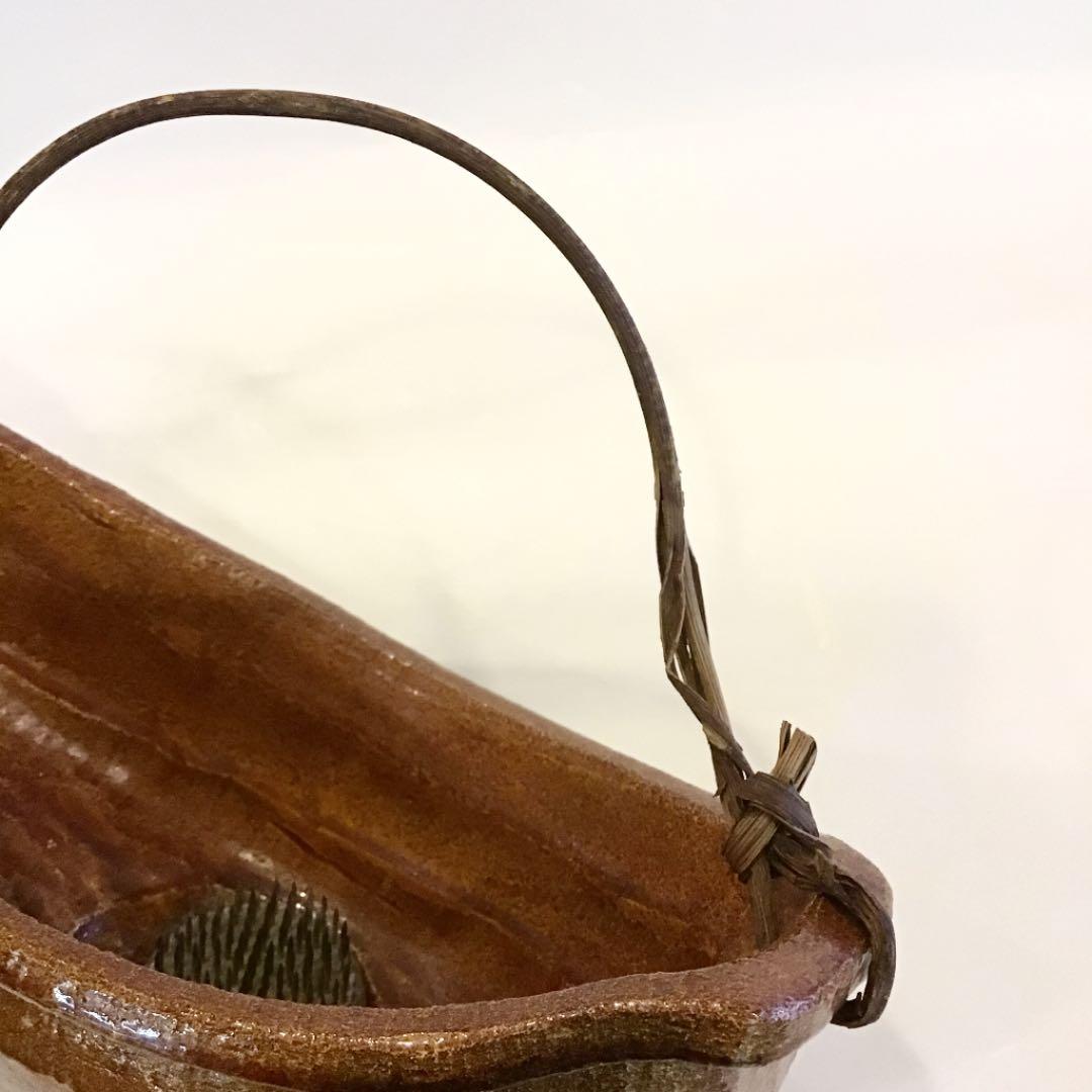 【茶道具】崇楽造 釣舟 花入