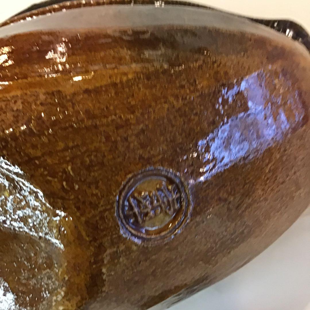 【茶道具】崇楽造 釣舟 花入