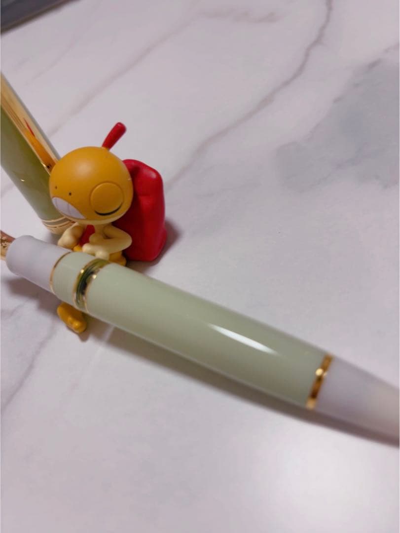 ポエジー文房具オリジナル万年筆　新芽　太字