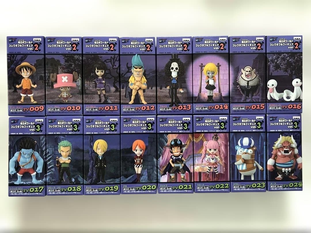 [未開封]ワンピース WCF スリラーバーク編 vol.2 & 3 全16品