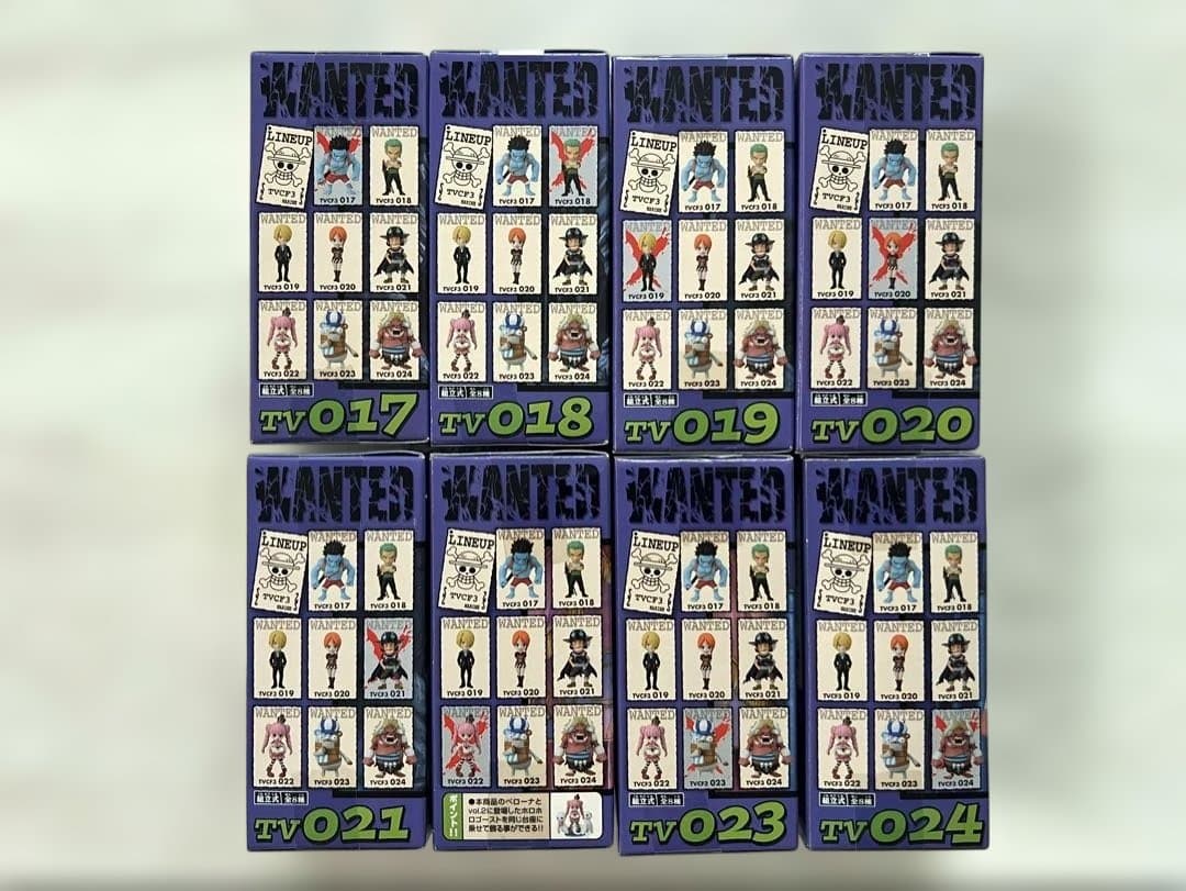 [未開封]ワンピース WCF スリラーバーク編 vol.2 & 3 全16品