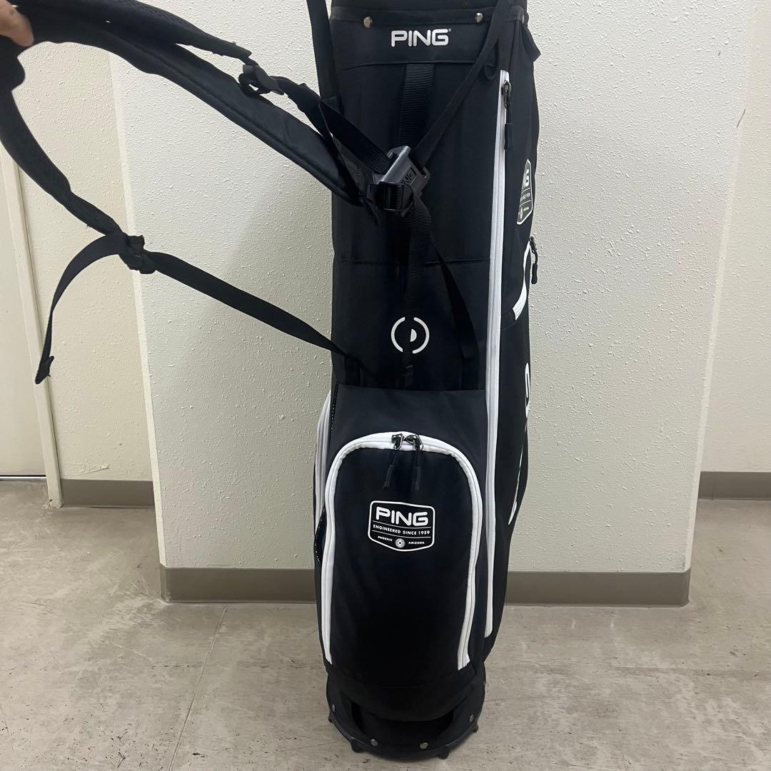 2025年 PING キャディバッグ CB-N2501 ネイティブライトスタンド