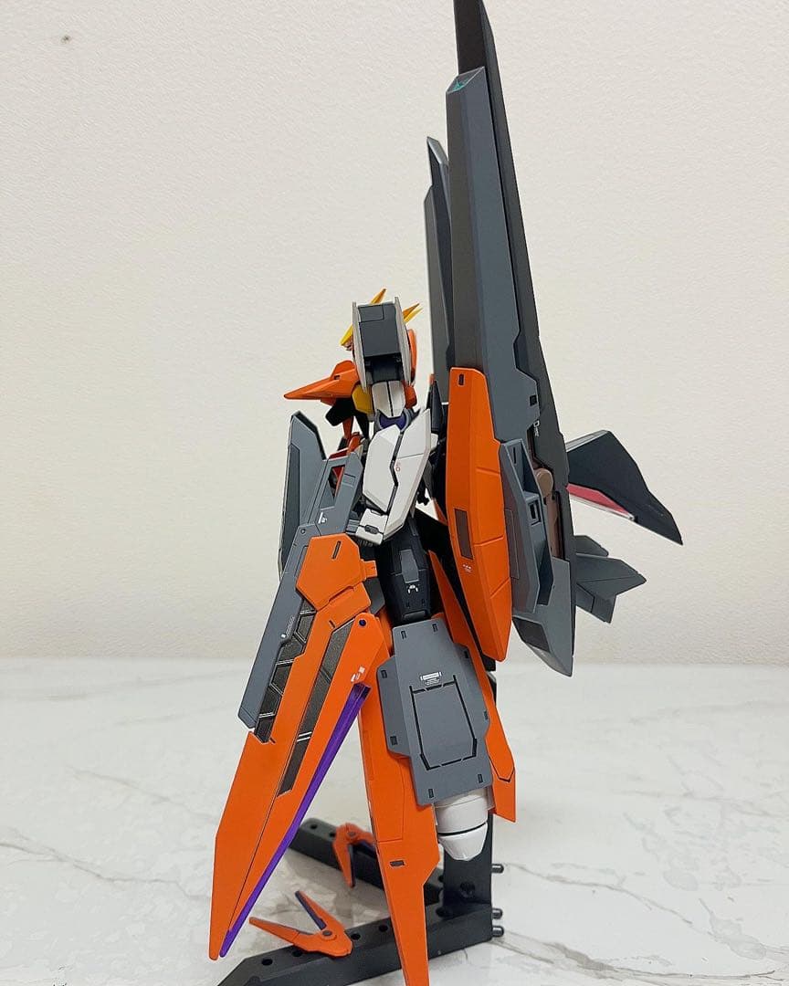 【全塗装 完成品】1/144HGガンダムハルート 最終決戦仕様