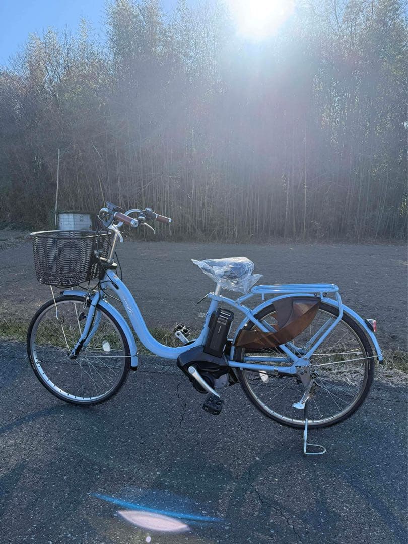 ヤマハ製、24インチの自転車です。