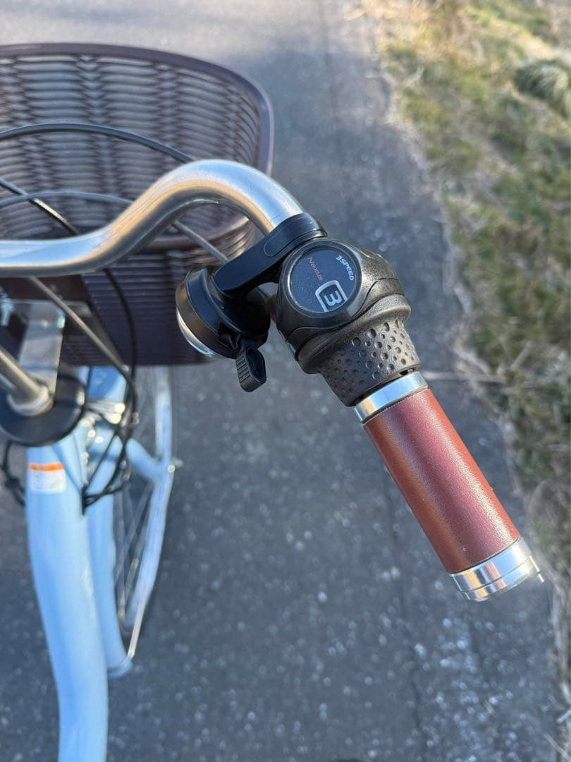 ヤマハ製、24インチの自転車です。