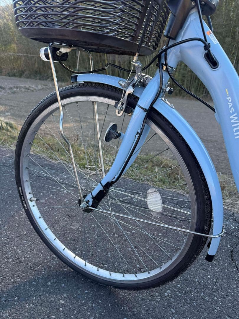 ヤマハ製、24インチの自転車です。