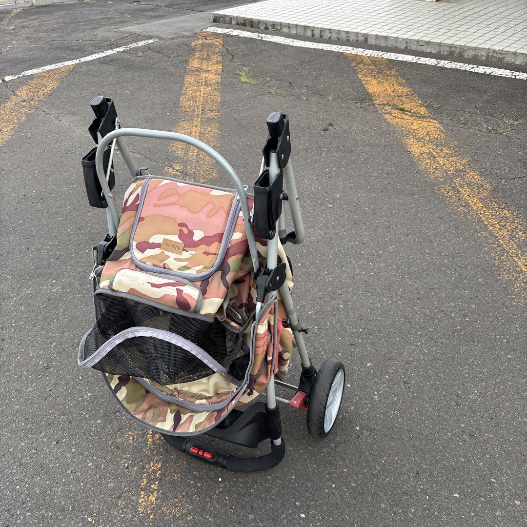 ibiyaya ペットカート イビヤヤ ファーストクラスエアー 3輪カート　迷彩