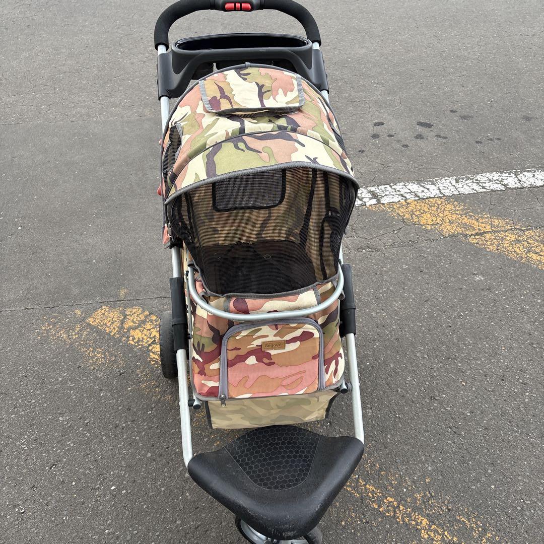 ibiyaya ペットカート イビヤヤ ファーストクラスエアー 3輪カート　迷彩