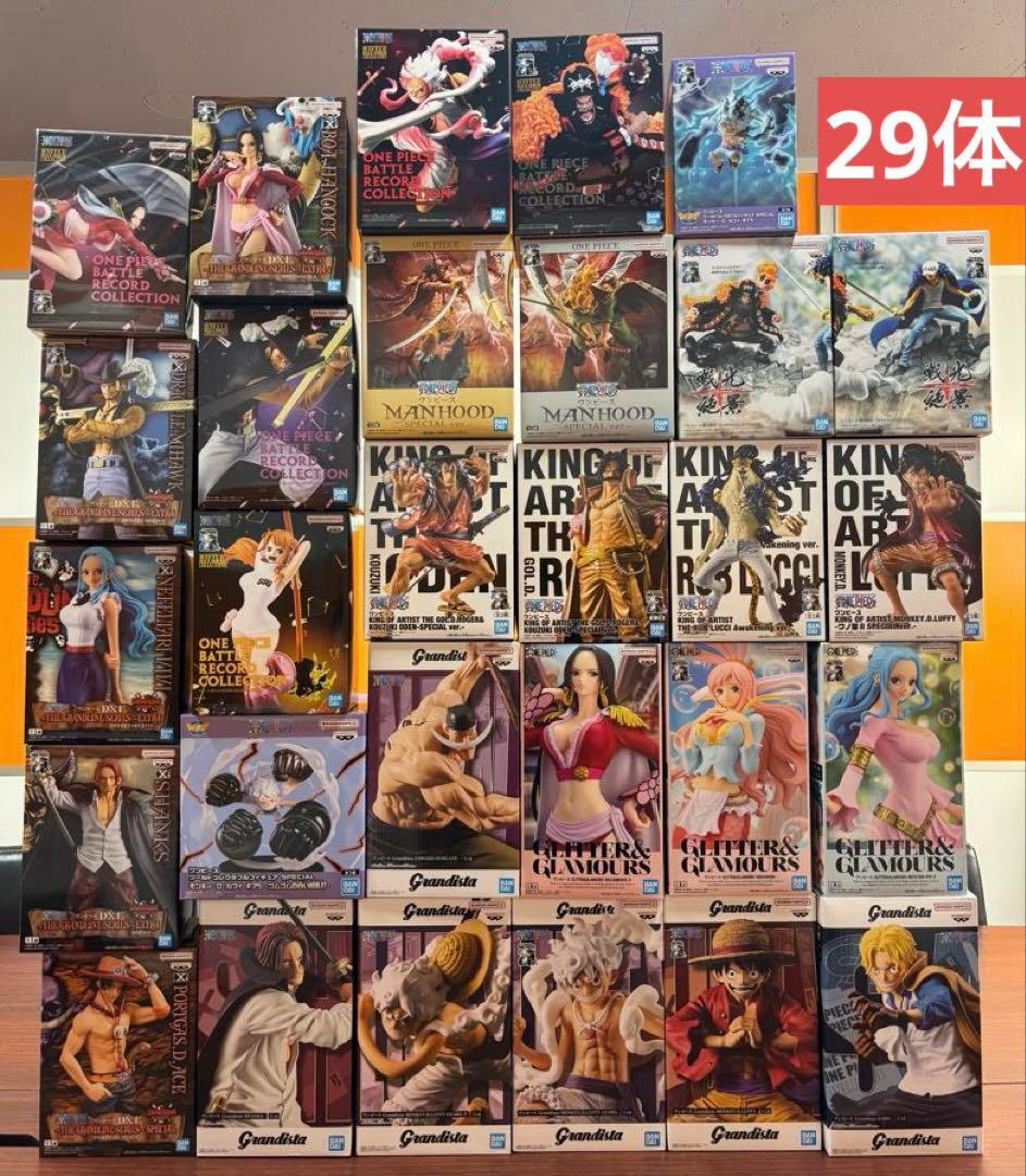 New!! ワンピースフィギュア　29体【新品未開封】