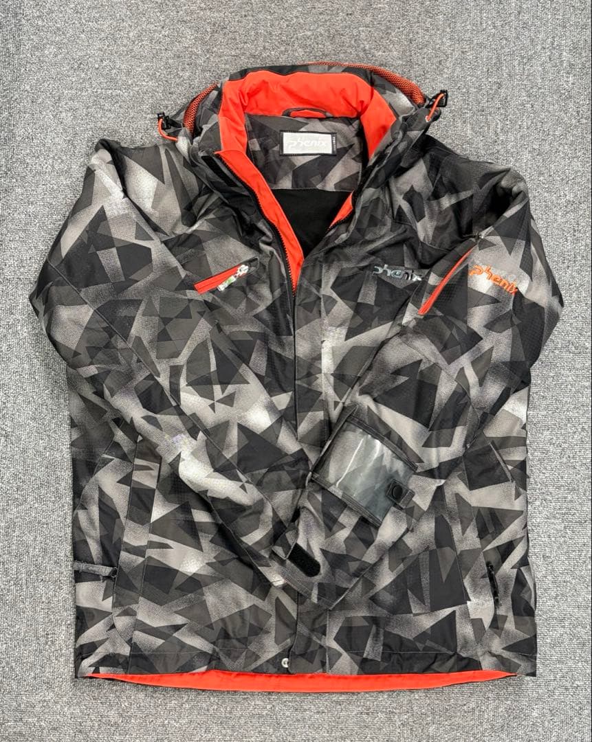 【美品】 Phenix スキーウェア パンツセット　ジオメトリックパターン　M