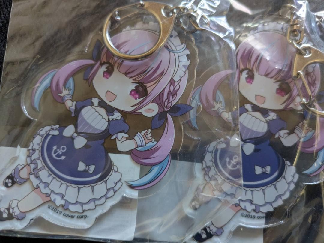 Pストア でかキーホルダー アクリルキーホルダー 湊あくあ ホロライブ
