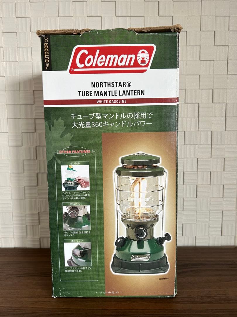 コールマン Coleman ノーススターチューブマントルランタン 未使用品