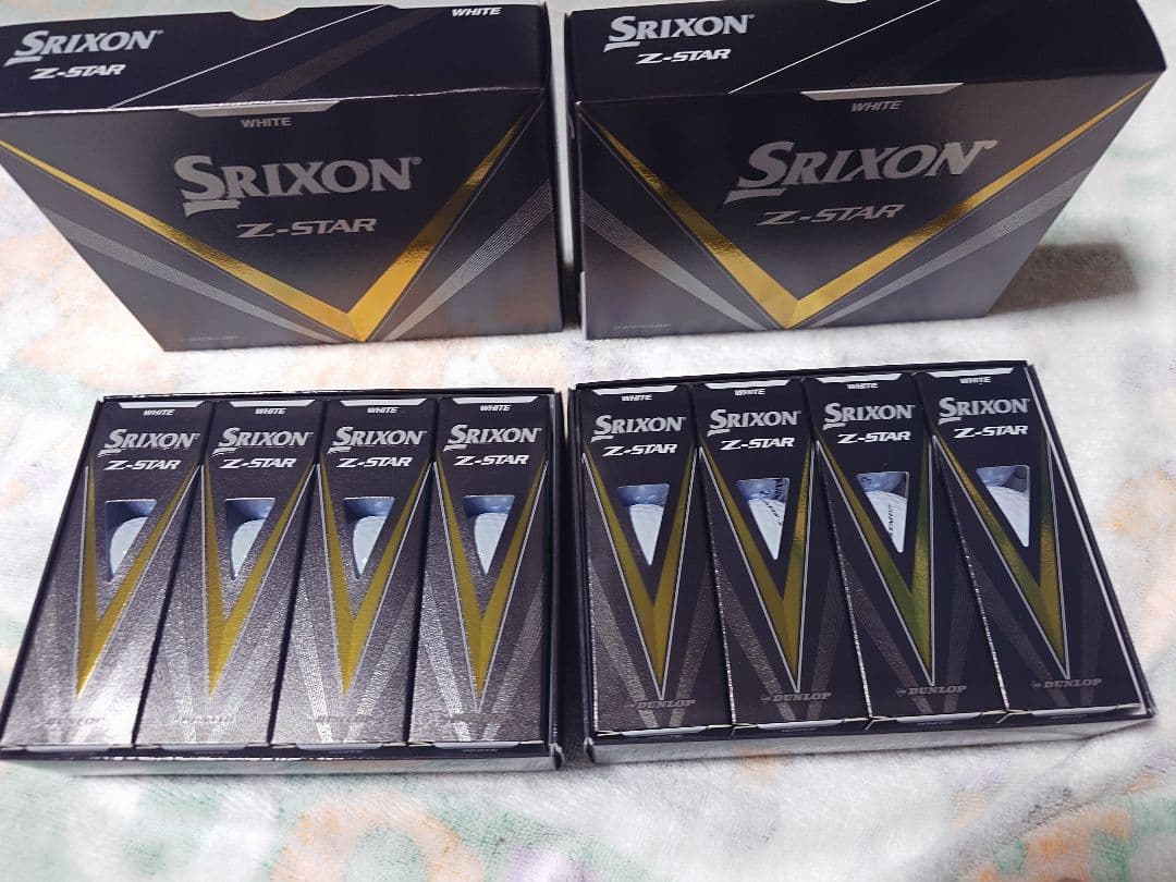 DUNLOP　ゴルフボール　ZSTAR 2ダース