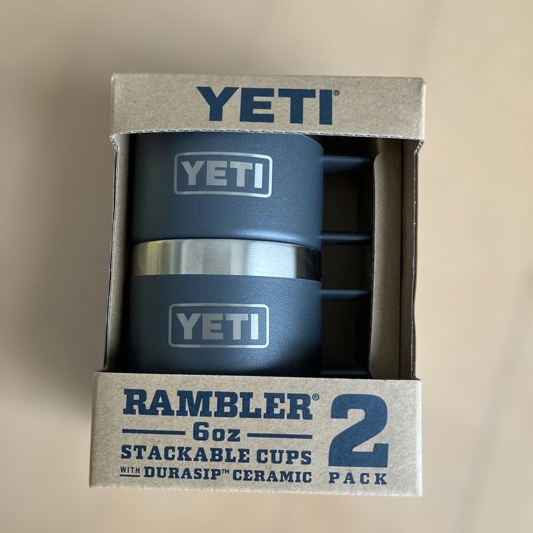 YETI Rambler スタッキングマグカップ　2pack