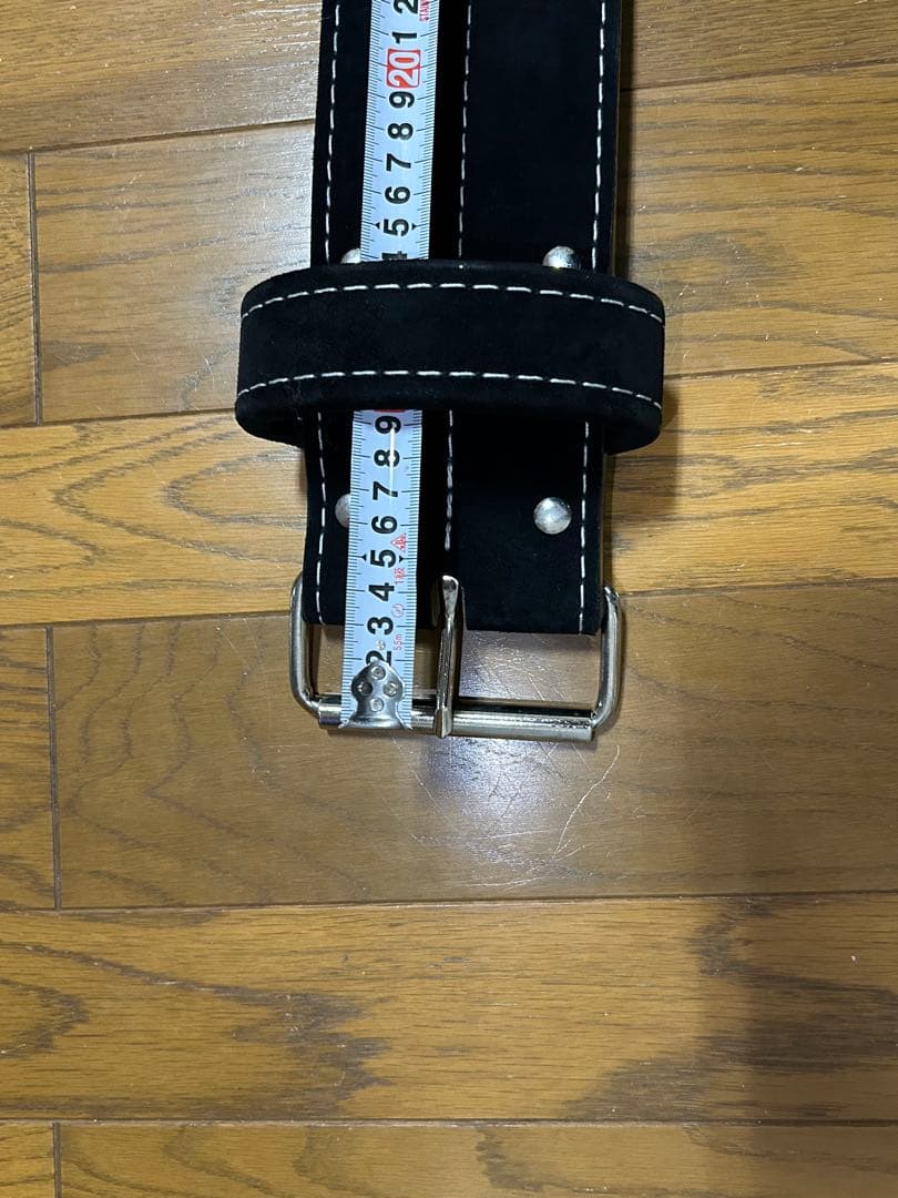 【美品】タイタン　トロブラボー　パワーリフティングベルト　１０ｍｍ　ブラック