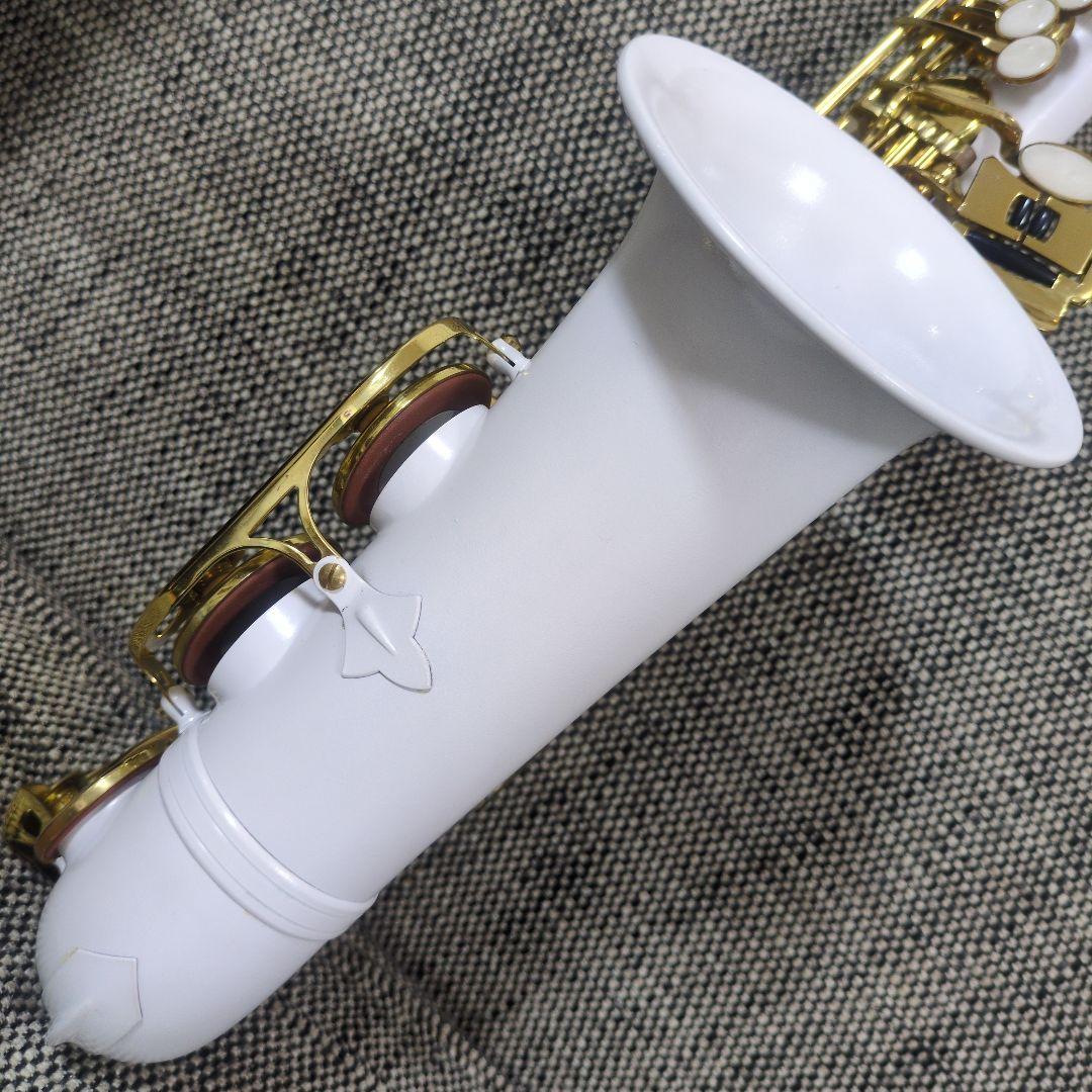 希少色 Soleil ソレイユ SAL-1 アルトサックス ホワイト ゴールド