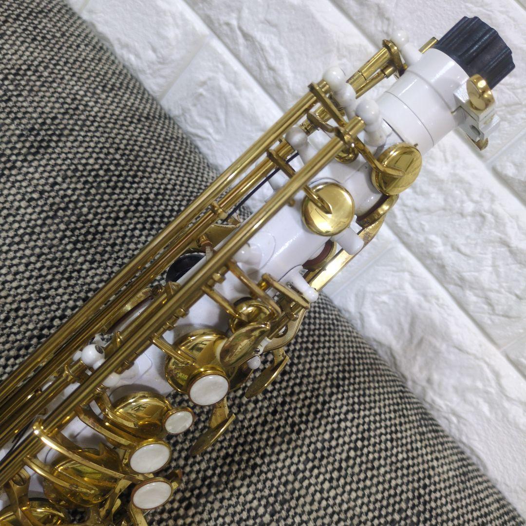 希少色 Soleil ソレイユ SAL-1 アルトサックス ホワイト ゴールド