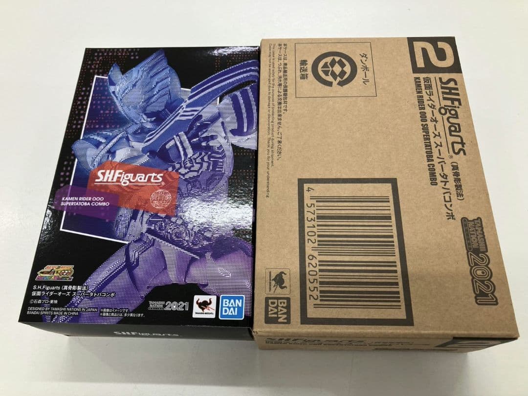 【未開封　仮面ライダーオーズ】スーパータトバコンボ　SHF　フィギュア　真骨彫