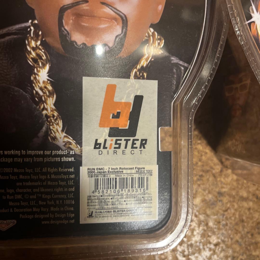 MEZCO RUN DMC 日本限定 フィギュア3体セット