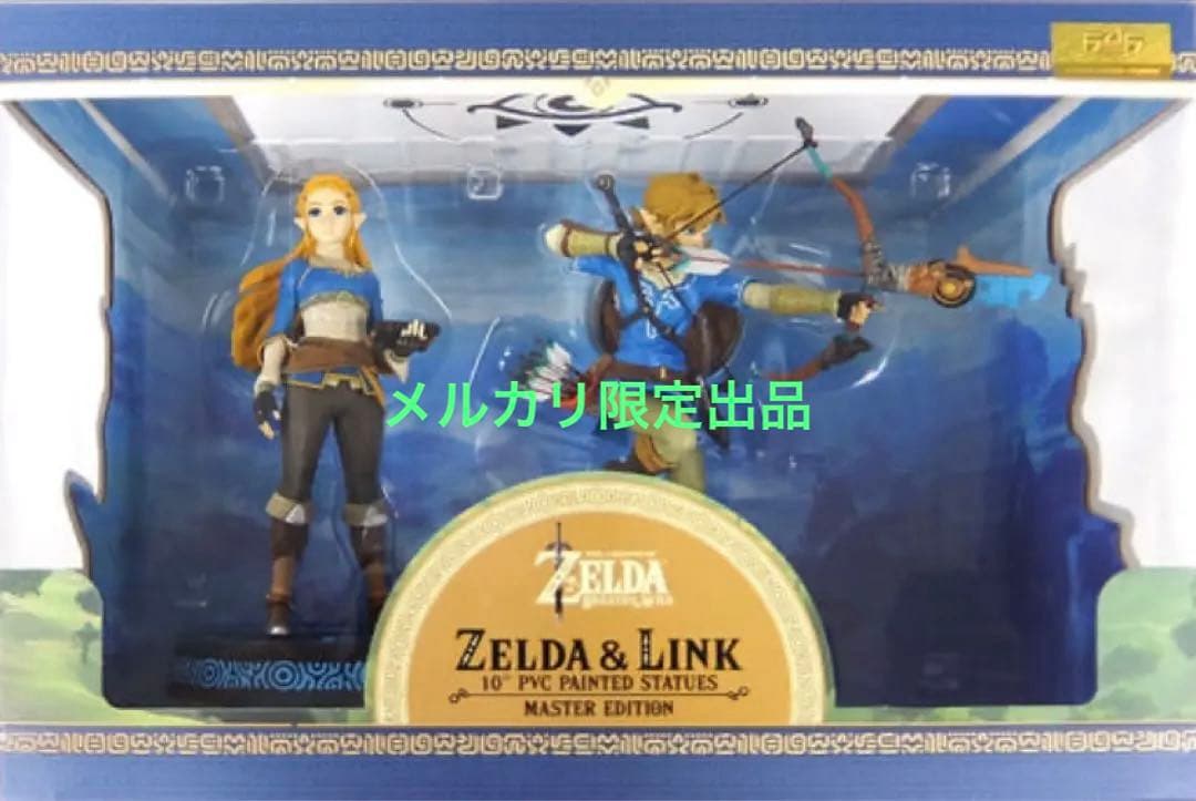 ゼルダの伝説ゼルダ&リンク 10'PVCフィギュアスタチューマスターエディション