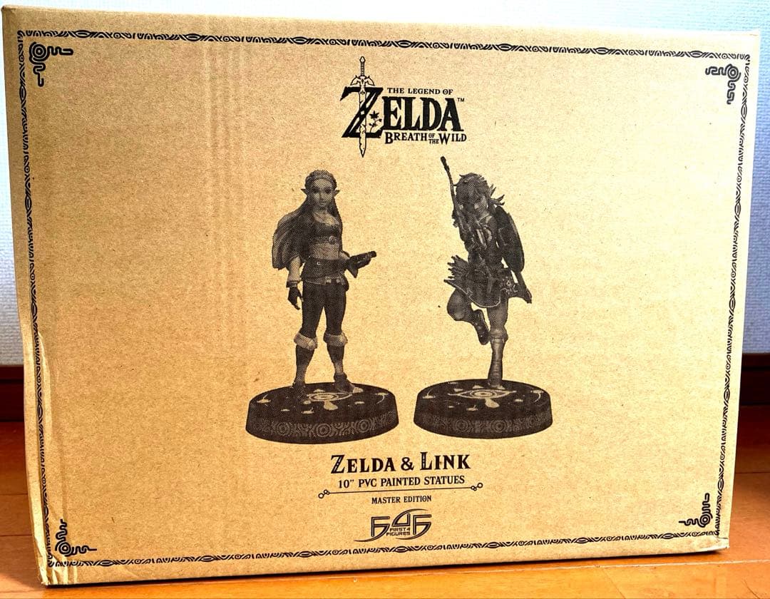 ゼルダの伝説ゼルダ&リンク 10'PVCフィギュアスタチューマスターエディション