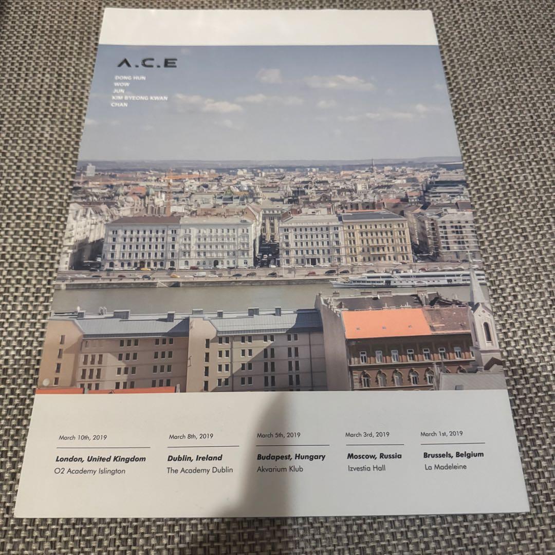 アイドル A.C.E EUROPE TOUR PhotoBook