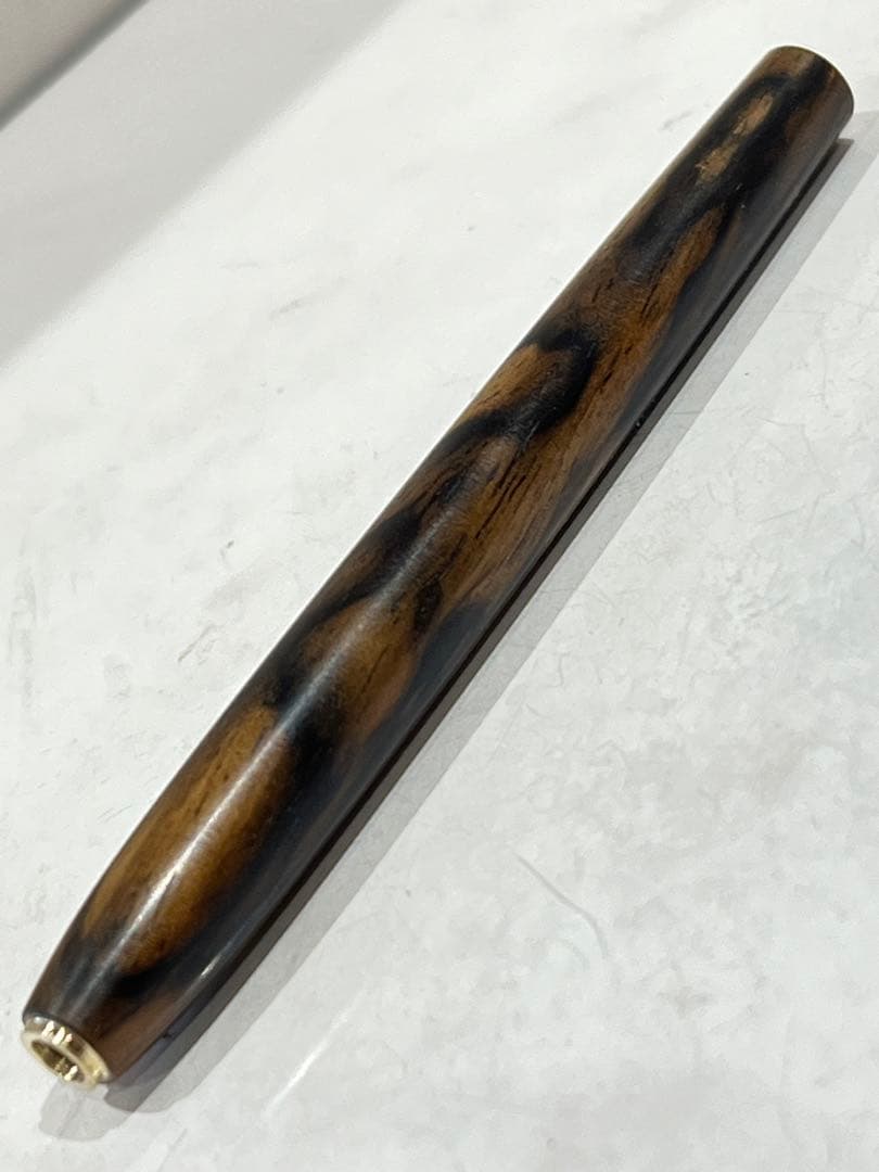 タラ 　pg5+木軸セット　黒柿透明スタビ