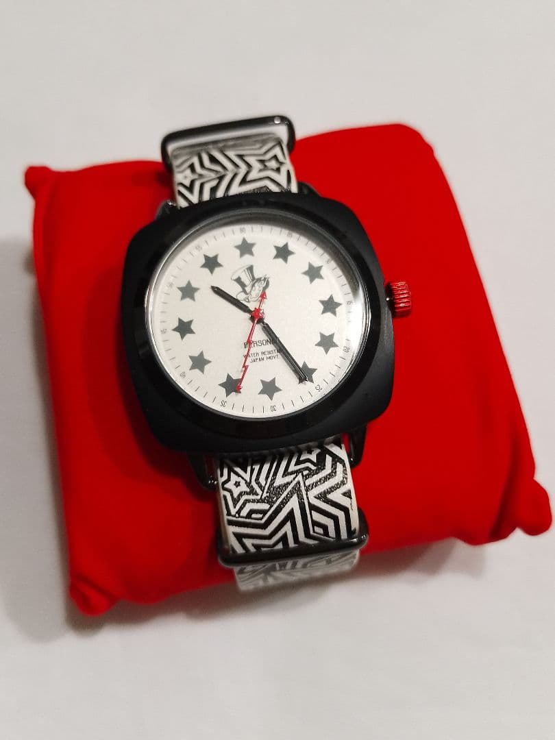 SuperGroupies　ペルソナ5モデル　腕時計　主人公　ブロマイド付き