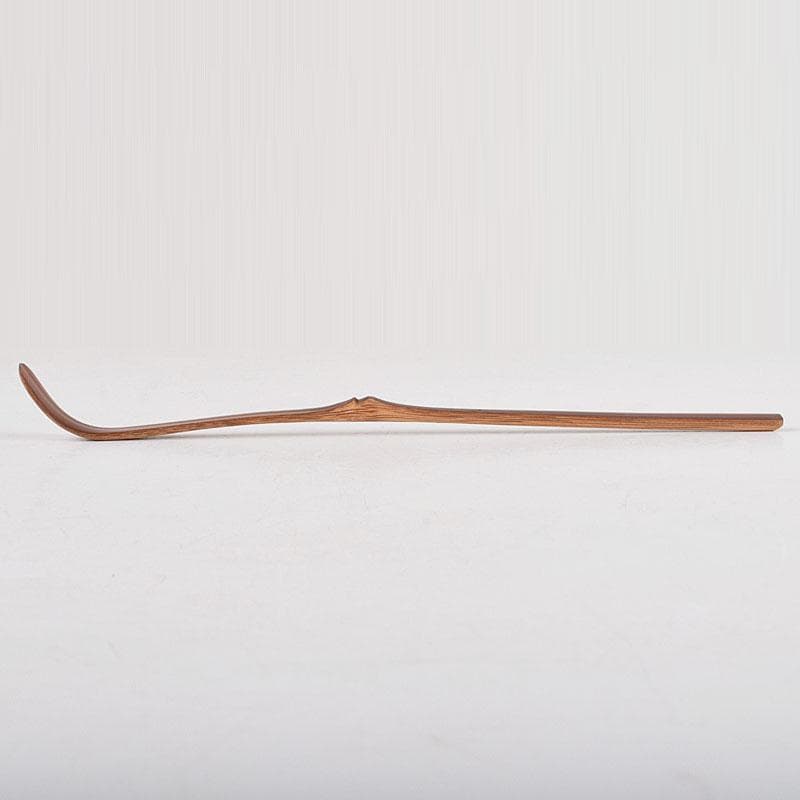 茶道具　表千家十三代即中斎　自作茶杓　銘「忠貞」　共筒共箱　M　R9269