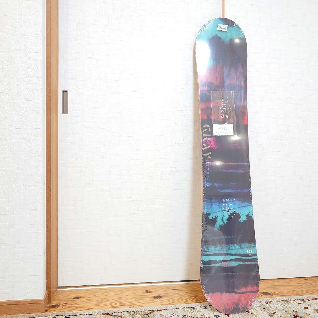 新品未使用GRAYグレイスノーボードR.P.M.アールピーエム146cmグラトリ