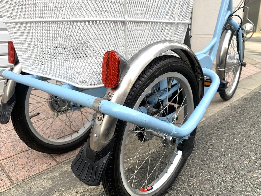 送料無料AshiakuCharlie電動三輪自転車5.8Ah 20-16インチ