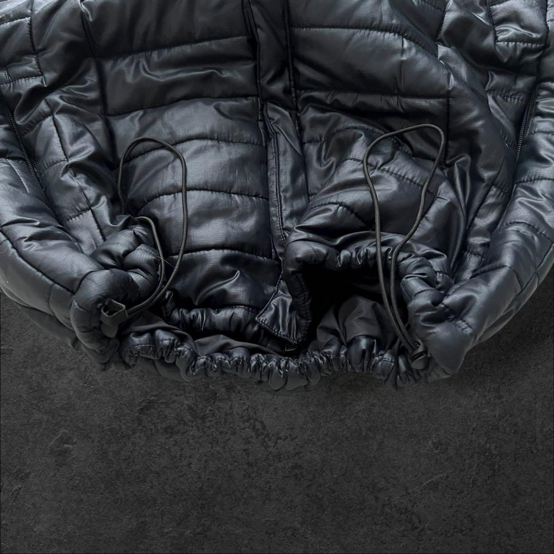 00s 短丈　ドローコード　インテル　ミラノ　ダウンジャケット　メンズ　M